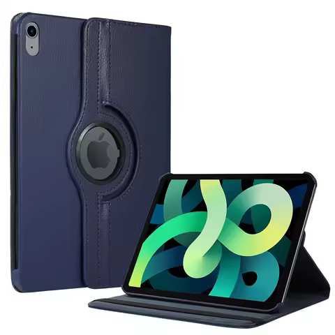 For iPad 11th ipad10 10.9 2022 Rotating Leather Smart Cover For iPad 10.2 2020 8th Generation Tablet