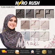 Tudung Ruffle White Label Collection - Meraki/Vintage Garden/Rawdah/Malika/Autumn In My Heart Bidang