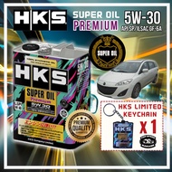 MAZDA 5 CW - HKS SUPER OIL Premium 5W30(API SP/ILSAC GF6A)FULLY SYNTHETIC ENGINE OIL [ORIGINAL HKS]