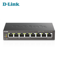 D-Link DGS-1008P 8埠GIGA非網管節能型交換器/桌上型超高速乙太網路交換器/4埠PoE乙太網路供電/3年保固