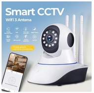 IP Camera CCTV WIRELESS Wifi 3 Antena V380 - Ip Cam v380 Wifi Smart Net Camera