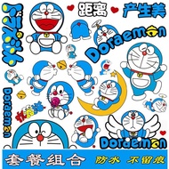 Doraemon Suitcase Sticker Doraemon Electric Car Sticker Luggage Sticker Doraemon Trolley Case Sticke