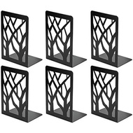 MaxGear Book End Tree Design Modern Bookshelf, Anti-slip Bookshelf, Heavy Metal Book Storage, Used t