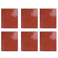 6 Pack Silicone Dehydrator Sheets Non Stick Square Edge Dehydrator Trays for Meat Vegetables Fruit F