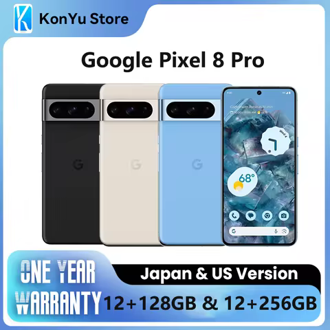 Google pixel8 pro Pixel 8 Pro Google Tensor G3 6.7 inches 12GB 128GB|256GB JP & US Version 1 Year Wa