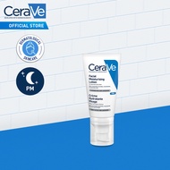 CeraVe PM Facial Moisturiser Lotion 52ml | with Ceramides and Niacinamide Suitable for Night Use