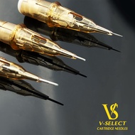 VBUJE EZ EZ ตลับหมึกเข็มสักสักลาย V-Select #08 0.25Mm #06 0.18Mm ขอบกลมการสักถาวรแบบไมโคร Accessorie