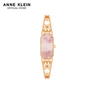 Anne Klein AK4112RQRG0000 Rose Quartz Cover with Rose Quartz Mother of Pearl Dial Rose Gold Octagon Brass Watch