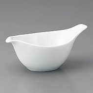 White Porcelain Chick Dressing (Small), 3.5 x 2.2 x 1.8 inches (9 x 5.6 x 4.5 cm), 1.5 fl oz (42 cc,