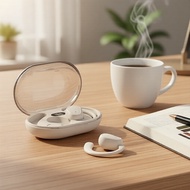 D88 Earhook Wireless Bluetooth 5.3 Headphones Smart Display Battery Longevity Painless Sports Waterp