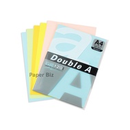 กระดาษสี Double A ขนาด A4 120 แกรม 50 แผ่น