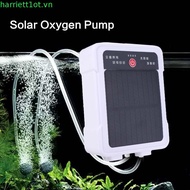 SATELL Solar Oxygen Pump, Ultra Silent Automatic Portable Aerator, Oxygen Booster USB Rechargeable 2