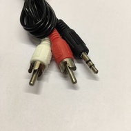 Av 線 3.5mm to RCA cable 耳機手機音頻線