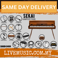 Sudoku Sekai Grand 88-keys Digital Piano Fully Weighted Hammer Action w/Piano Stand, Piano Bench, Headphone, 3 Pedal