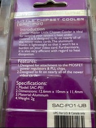 全新 現貨 COOLER MASTER 酷媽 顯示卡 帶背膠 散熱片 記憶體 散熱塊 散熱 M2 SSD 改裝 diy
