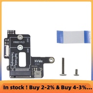 For  5 PCIe to M.2 NVMe HAT SSD MINI Adapter Board for 2242 2230 NVMe SSD Expansion Board