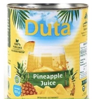DUTA PINEAPPLE JUICE JUS BUAH MINUMAN NANAS KALENG CAIR 800ML