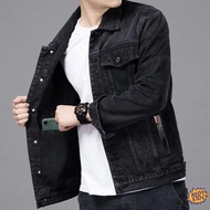 ✦Ready Stock✦ jaket jeans lelaki denim coat Men's denim jacket spring and autumn Korean version tren