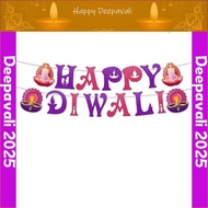 Deepavali Banner Diwali Themed Decorative Hanging for Festival of Lights Diwali Decoration Item
