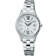 [Authentic★Direct from Japan] SEIKO SSVV081 Unused LUKIA Solar Sapphire glass Silver SS Analog Women Wrist watch