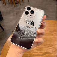 Nor th Fa transparent phone case for iphone 16 15 14 13 12 11 pro max 16 15 14 plus 13 12 mini x xr 