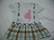 女童裝 小孩衣服 夏天 短袖 可愛 洋裝 連身裙 (非 FILA、愛的世界、麗嬰房、三麗鷗、PUMA、NIKE)