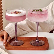 Tea Glass Goblet Goblet Purple Cocktail Glass Fruit Glass