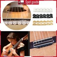 XI 12Pcs Guitar String Ties Bridge Beads Guitar Classical Guitar Roller String Tree
