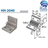 HH-2040 (HH-BRACKET 2040 for ALUMINIUM PROFILE 20x40 MM) Aluminum And Fastening Equipment)