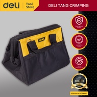 Deli Tool Bags / Tas Perkakas 16 inch Bahan Kain Oxford Multifungsi Tahan lama DL-P2 /Alat Perkakas