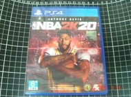 PS4 美國職業 籃球 NBA 2K20 首批特典 未使用{中文版*3區}亞版代理【YJ】維二商店