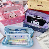 Kuromi Cinnamoroll Melody Pencil Cases Bags Large Capacity