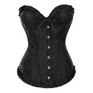 Black Swan - Set Váy Swan Lụa kèm corset Cổ Điển Đen siêu tôn dáng ( Ảnh thật của shop Cicilia Vinta