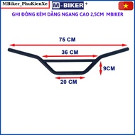 Ghi đông pg1 xsr mt15 tfx fz150 ktm gsx bandit msx125 cb150-300 mt03 w175 xe dưới 300cc