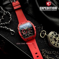 Expedition | E6782MARIPBARE Limited Edition Automatic Power Reserve Men's Watch with Titanium Case / Carbon Bezel Ring