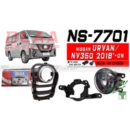 DLAA Fog Lamp For Nissan Urvan / NV350 / Rider 2018 - Current