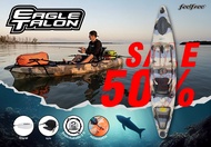 **CLEARANCE สินค้ามีจำนวนจำกัด**เรือ เรือคายัค FEELFREE KAYAK EAGLE TALON เรือพาย 1 ที่นั่ง **แถมฟรี