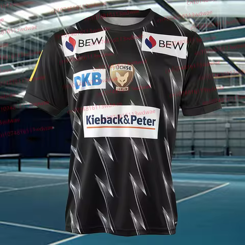 2026 Germany Füchse Berlin Handball Shirt Youth Kid Sportwear Training Oversized Handball Uniform Br