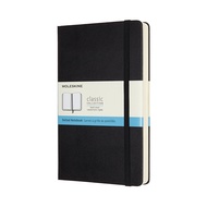 Moleskine สมุดบันทึก สมุดโน๊ต  ปกแข็ง สีดำ ขนาดใหญ่ แบบหนา 13x21 ซม Classic Notebook Expanded Black Large hard cover