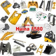 Huina 1580 excavator rc part boom gearbox motor drive rightKiri metal conveyor and others