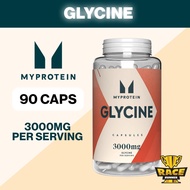 Myprotein Glycine Supplement Muscle Recovery Sleep Quality Amino Acid 3000mg 90 Capsules myp