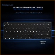 ROX GH60 Mechanical Keyboard Kit Aluminum Carbon Like Plate For Gaming