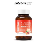 [30 เม็ด] Nutrovis C Acerola Cherry 1000 mg Plus นูโทรวิส ซี อะเซโรล่า เชอร์รี่ 1000 มก. พลัส วิตามิ