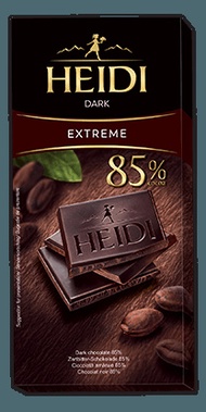 Heidi Dark Extreme Chocolate Bar - 85% Cocoa