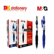 M&G Retractable R5 / R3 Gel Pen 0.7mm / 0.5mm
