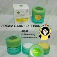 Cream Garnier susun siang dan malam// Cream Garnier
