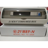 8Way- 21 Way PVC DB Box / Consumer PVC Box /MCB BOX