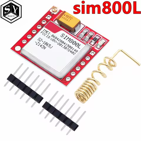 1PCS Smallest SIM800L GPRS GSM Module MicroSIM Card Core BOard Quad-band TTL Serial Port