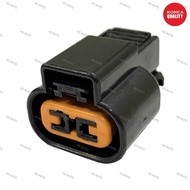 (SK-10283) 2 Pin Proton WAJA PATCO TYPE, Wira 1.3 1.5 Denso Type Air Cond Fan Motor Socket Connector