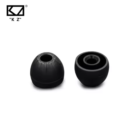 KZ 3 Pairs(6pcs) Earphone Earplug Ear Tip Silicone Cover Plug Earphone Sleeve Accessories For KZ ZSX
